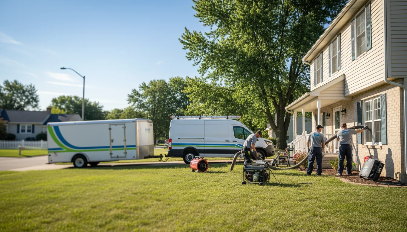 Flooded Basement Restoration And Cleanup With Repair in Titonka, IA near me